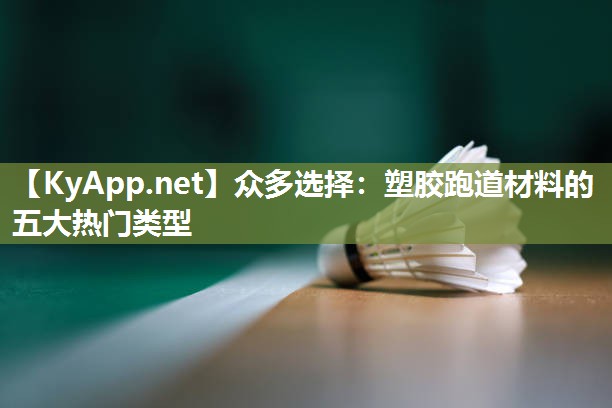 众多选择：塑胶跑道材料的五大热门类型