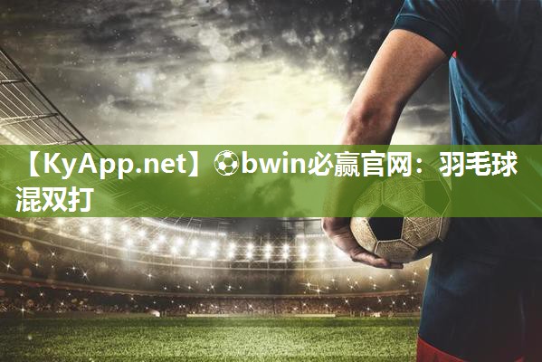 羽毛球混双打
