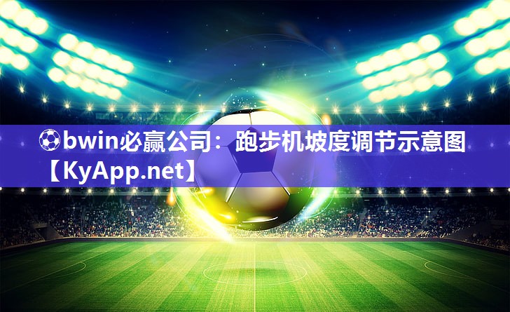 跑步机坡度调节示意图