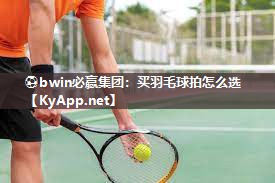 买羽毛球拍怎么选