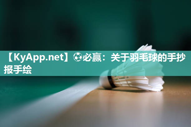 关于羽毛球的手抄报手绘