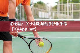 关于羽毛球的手抄报手绘